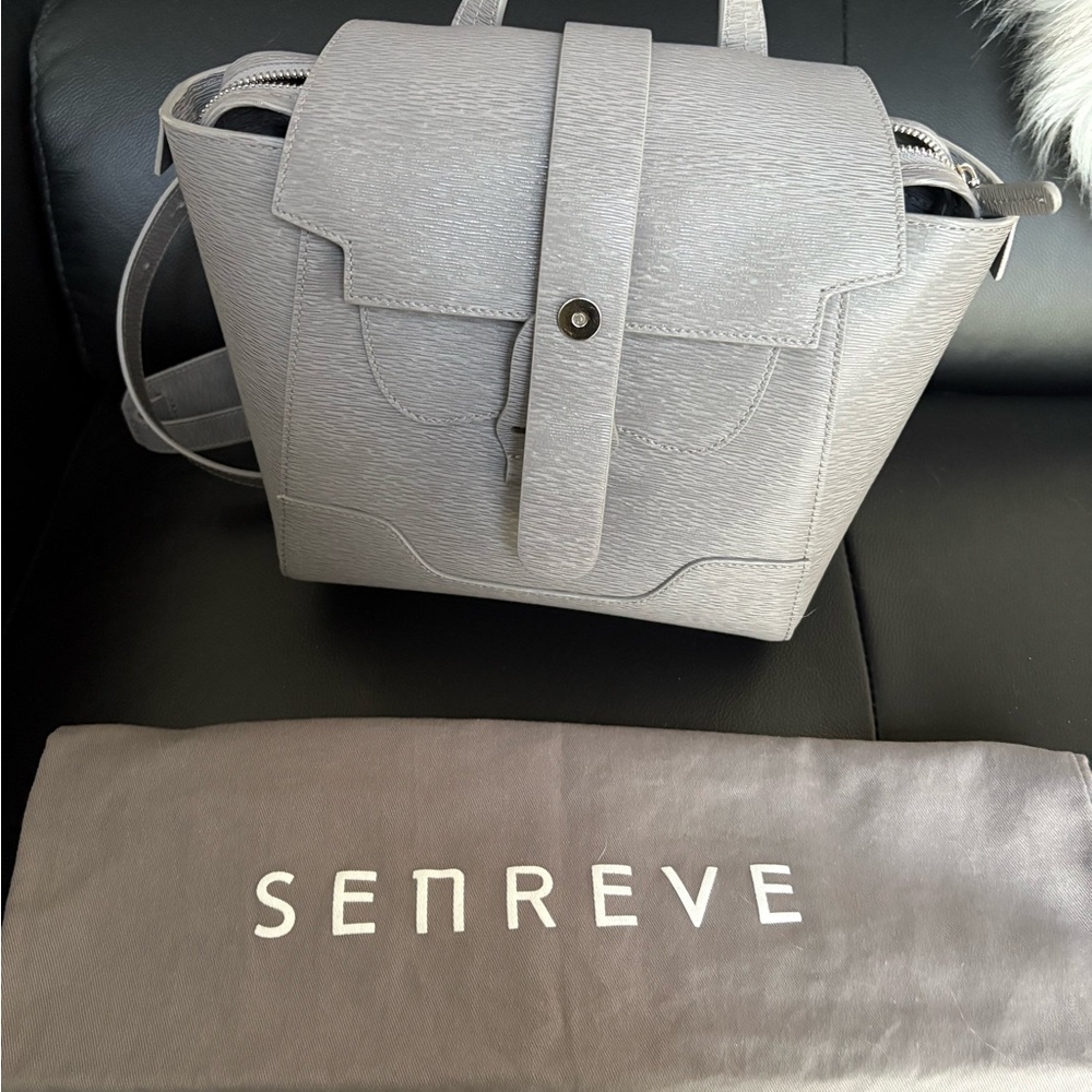 SENREVE backpack/crossbody Italian leather - Picture 12 of 13